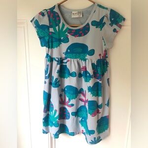 Vibrant Fish Print dress by Minti Melbourne